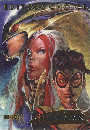 Marvel Creators Collection '98 (Editors Choice Subset) card 10 Thunderbolts