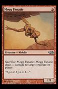 Magic the Gathering: Duel Decks: Elves vs. Goblins (Base Set) card 44 Mogg Fanatic