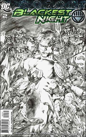 Blackest Night issue 2-C Ivan Reis 1:200 Sketch Cover