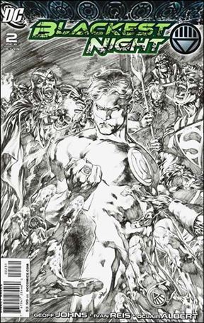 Blackest Night issue 2-C Ivan Reis 1:200 Sketch Cover