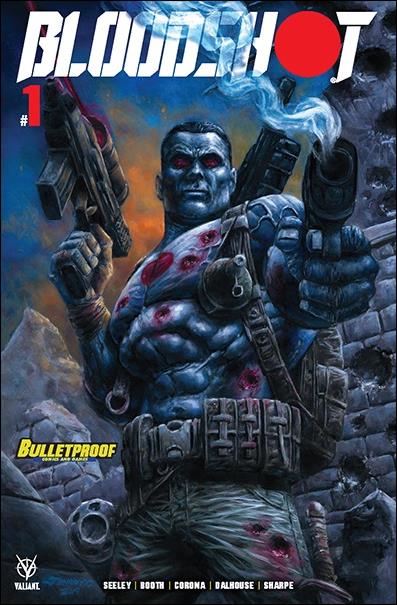 Bloodshot (2019) issue 1-SA Johnny Desjardins Bulletproof Comics Cover 1/500