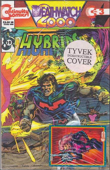 Hybrids Deathwatch 2000 issue 3 Tyvek Cover Polybagged with Trading Card
