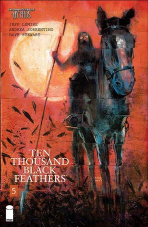 Bone Orchard Mythos: Ten Thousand Black Feathers issue 5-C Martin Simmonds Cover