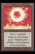 Magic the Gathering: Limited Edition Beta (Base Set) card 271 Sol Ring