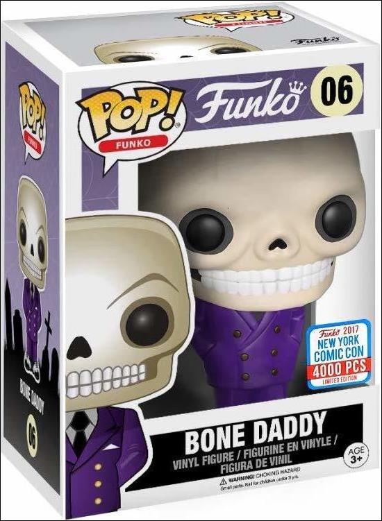 POP! Funko - Fantastik Plastik figure 6 Bone Daddy (Purple Suit) NYCC 2017 1/4000