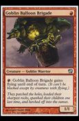 Magic the Gathering: 9th Edition (Base Set) card 189 Goblin Balloon Brigade