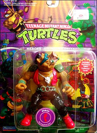 Teenage Mutant Ninja Turtles (1988) figure 6-B Bebop (1994 Re-Issue)