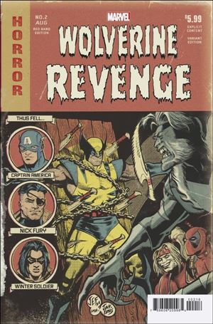 Wolverine: Revenge - Red Band Edition issue 2-B Juan Ferreyra Homage 1:25 Polybagged Cover