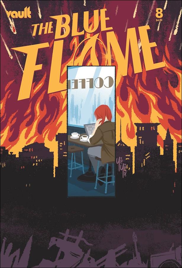 Blue Flame issue 8-B Yoshi Yoshitani Cover