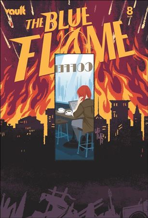 Blue Flame issue 8-B Yoshi Yoshitani Cover