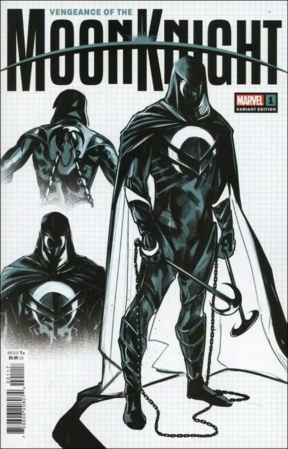 Vengeance of the Moon Knight (2024) issue 1-F Alessandro Cappuccio 1:10 Design Cover