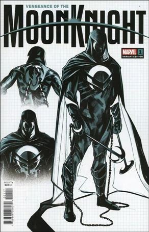 Vengeance of the Moon Knight (2024) issue 1-F Alessandro Cappuccio 1:10 Design Cover