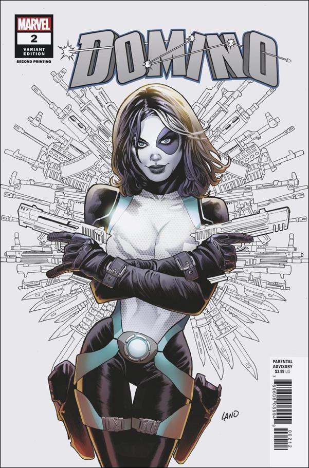 Domino (2018) issue 2-B Greg Land Cover (2nd Print)