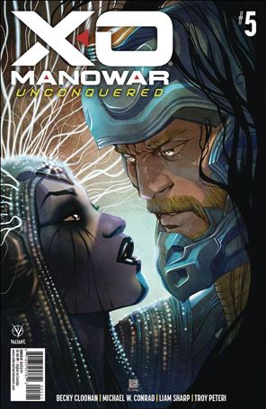 X-O Manowar: Unconquered issue 5-B Bernard Chang Cover
