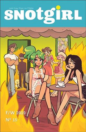 Snotgirl issue 15-B Bryan Lee O'Malley Cover