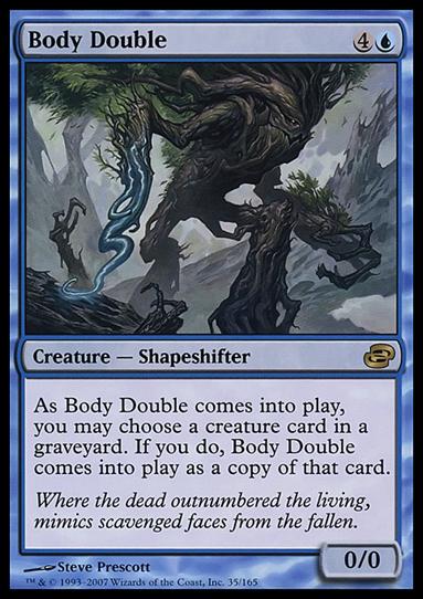 Magic the Gathering: Planar Chaos (Base Set) card 35 Body Double