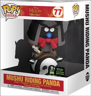 POP! Rides figure 77 Mushu Riding Panda ECCC 2020