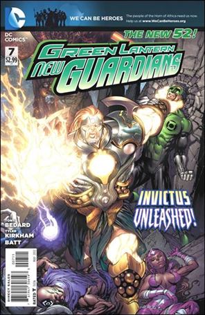 Green Lantern: New Guardians  issue 7 Standard Cover