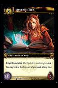 World of Warcraft: March of the Legion (Base Set) card 232 Arcanist Tian