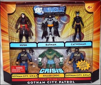 DC Universe: Infinite Heroes - Crisis (6-Packs) figure 2 Gotham City Patrol 6-Pack (Toys R Us Exclusive)