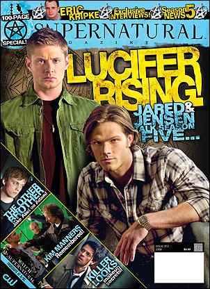 Supernatural Official Magazine issue 12 Standard Cover