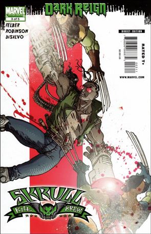 Skrull Kill Krew (2009) issue 3 Mario Alberti Cover