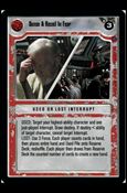 Star Wars: Reflections II: Expanding the Galaxy (Base Set) card 128 Sense & Recoil In Fear