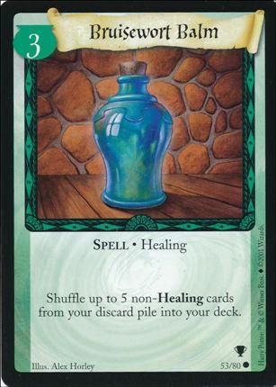 Harry Potter: Quidditch Cup (Base Set) card 53 Bruisewort Balm