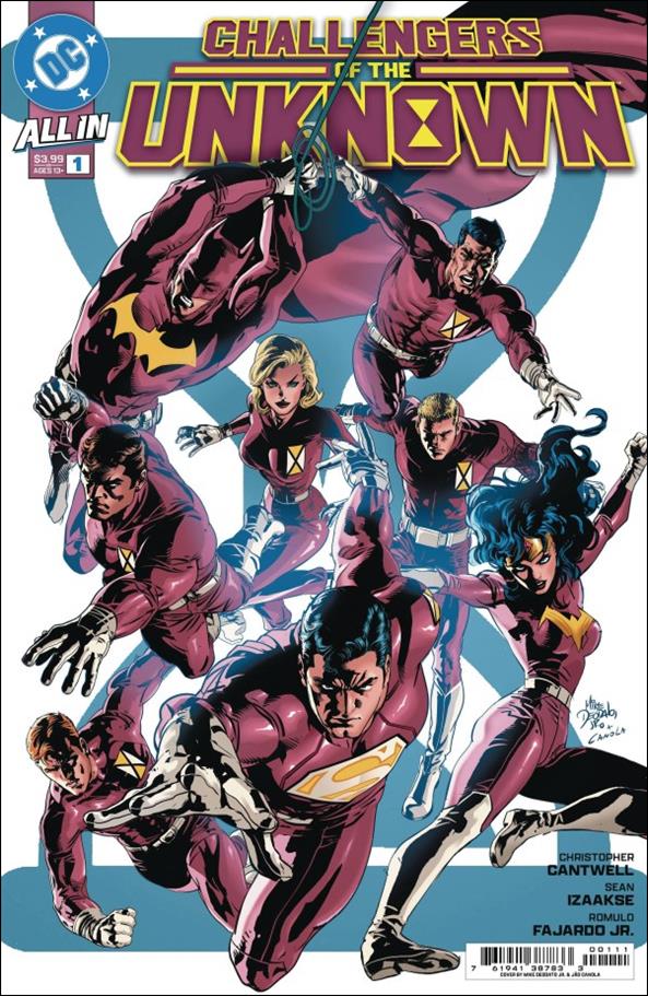 Challengers of the Unknown (2025) issue 1 Mike Deodato Jr. Cover