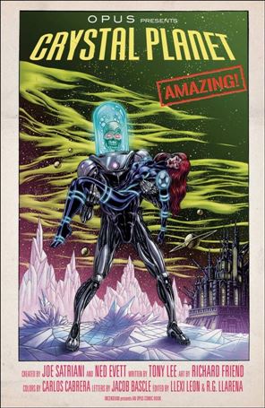 Crystal Planet issue 5-B Enrique Alcatena 1:5 Cover