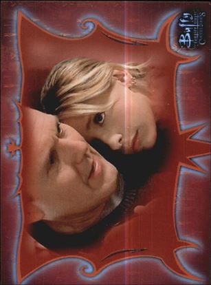 Buffy the Vampire Slayer: Connections (Base Set) card 8 Buffy + Giles: Fatherly Connection