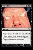Magic the Gathering: Dissension (Base Set) card 58 Wit's End