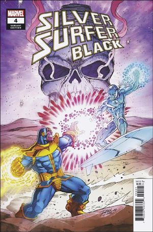 Silver Surfer: Black issue 4-B Ron Lim Cover