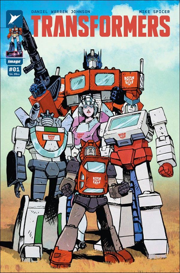 Transformers (2023) issue 1-B Daniel Warren Johnson Autobots Cover