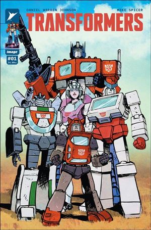 Transformers (2023) issue 1-B Daniel Warren Johnson Autobots Cover