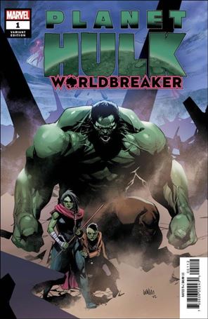 Planet Hulk: Worldbreaker issue 1-E Leinil Francis Yu Cover