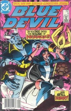 Blue Devil issue 4-B Newsstand Cover