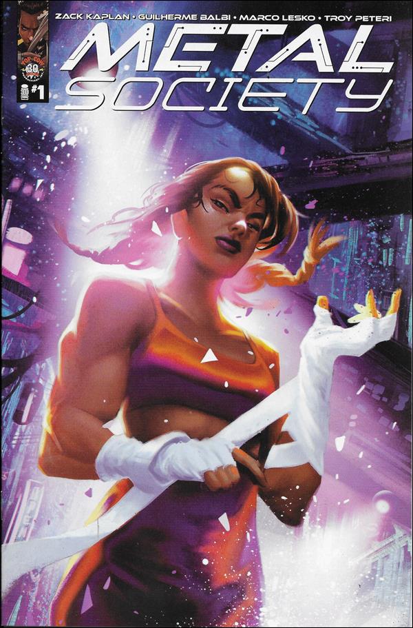 Metal Society issue 1-D 1:5 Retailer Incentive Cover