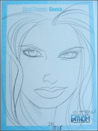 Michael Turner's Fathom (Sketch Card Subset) card G Horn Aspen I