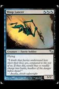Magic the Gathering: Shadowmoor (Base Set) card 179 Wasp Lancer
