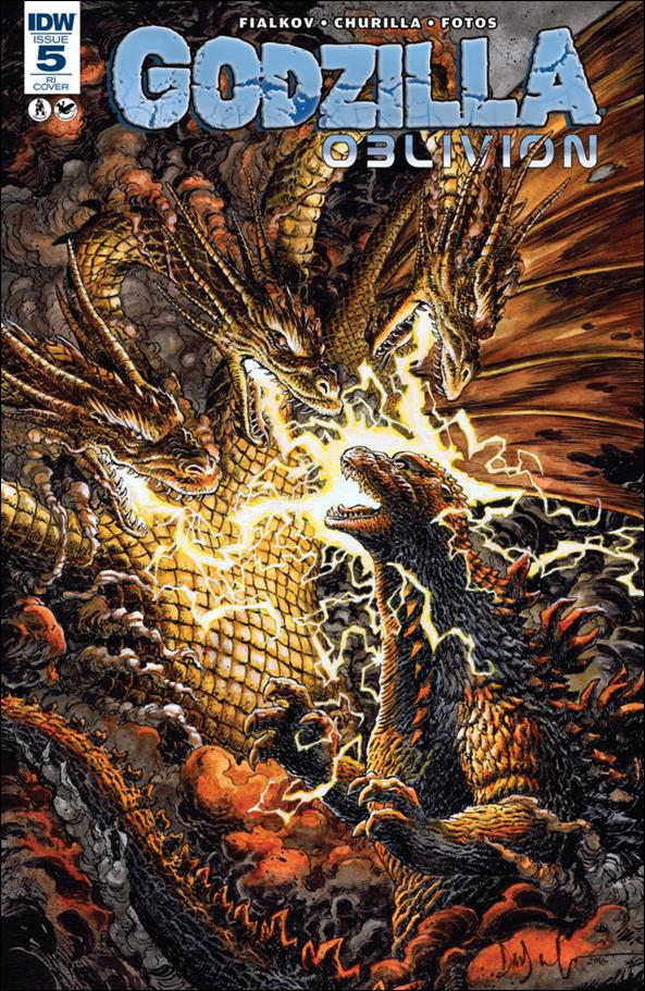 Godzilla: Oblivion issue 5-C Dave Wachter 1:10 Cover