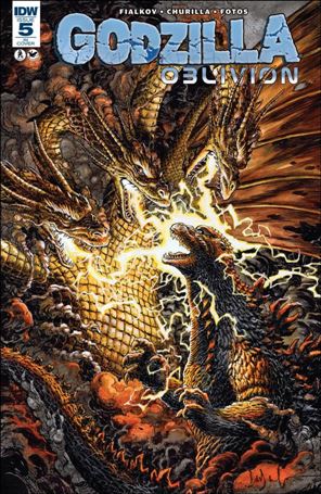 Godzilla: Oblivion issue 5-C Dave Wachter 1:10 Cover