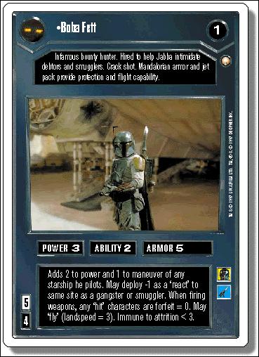 Star Wars: First Anthology (Base Set) card 1 Boba Fett