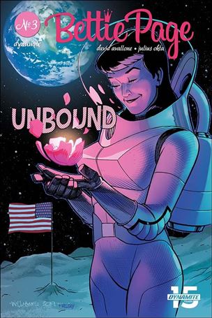 Bettie Page: Unbound issue 3-C David Williams Cover