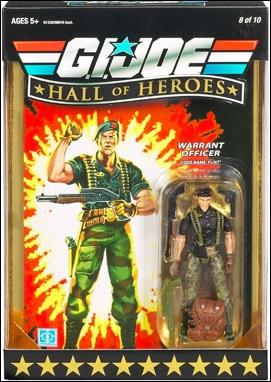 G.I. Joe 25th Anniversary Hall of Heroes figure 8 Flint (Warrant Officer)