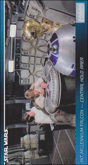 Star Wars Widevision (Base Set) card 78 Int. Millennium Falcon - Central Hold Area