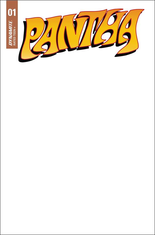 Pantha (2022) issue 1-F Blank Authentix Cover