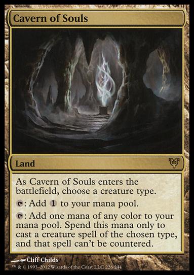 Magic the Gathering: Avacyn Restored (Base Set) card 226 Cavern of Souls