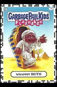 Garbage Pail Kids: Flashback Series 2 (White Border Base Set) card 7a Wrappin' Ruth