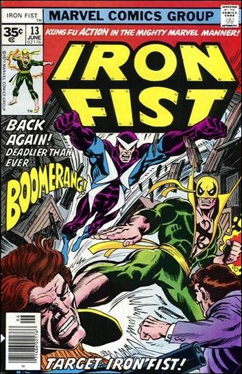 Iron Fist (1975) issue 13-B 35 Cent Price Cover